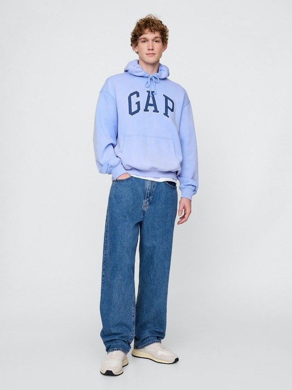 GAP Oversize majica s logom Americana Unisex GAP