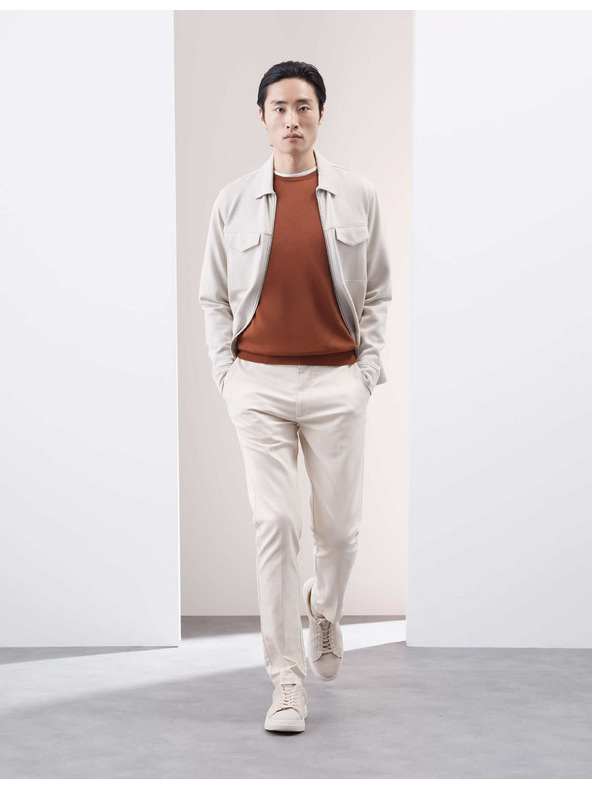 Marks & Spencer Vuneni džemper od extra fine merino vune Marks & Spencer smeđa