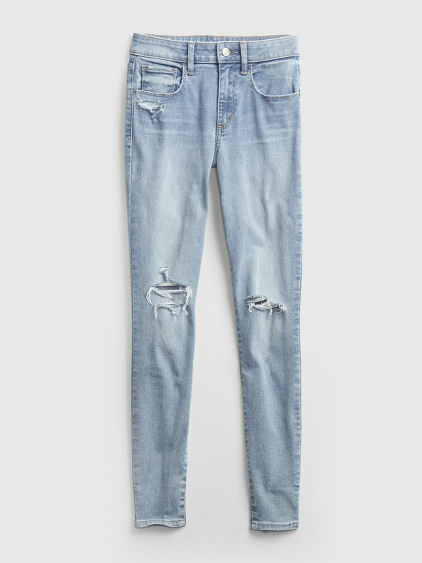 GAP Distressed universal jeggings srednji struk džins GAP