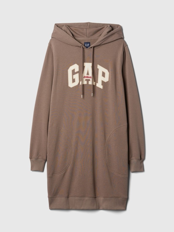 GAP Sweatshirt haljina s logom GAP