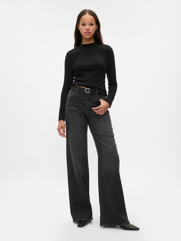 GAP GAP rebrasta pletena majica