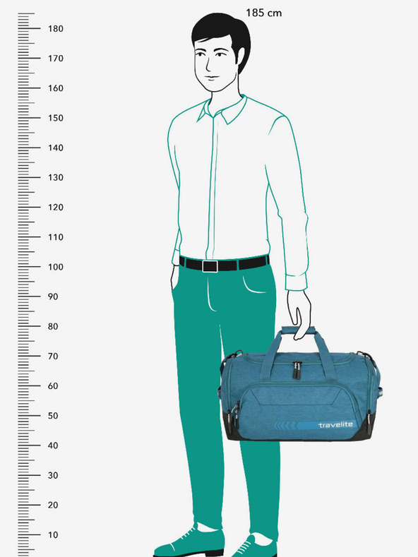 Travelite Kick Off Duffle M Petrol Torba