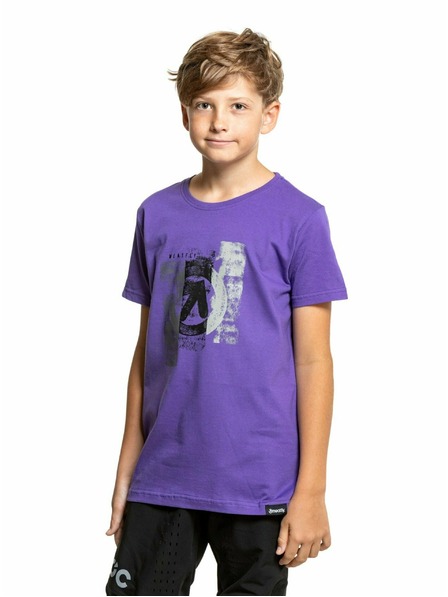 Meatfly Meatfly dječja majica Artee Violet | Ljubičasta | Veličina 134 | 100% pamuk