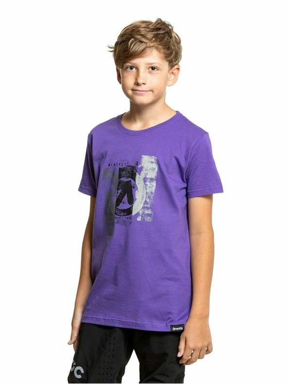 Meatfly Meatfly dječja majica Artee Violet | Ljubičasta | Veličina 134 | 100% pamuk