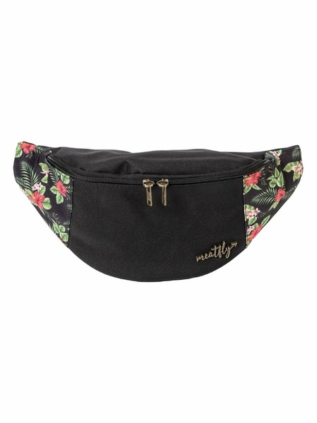 Meatfly Meatfly torbica oko struka Taya Tropical Black | Crna | Zapremina 2,5 L