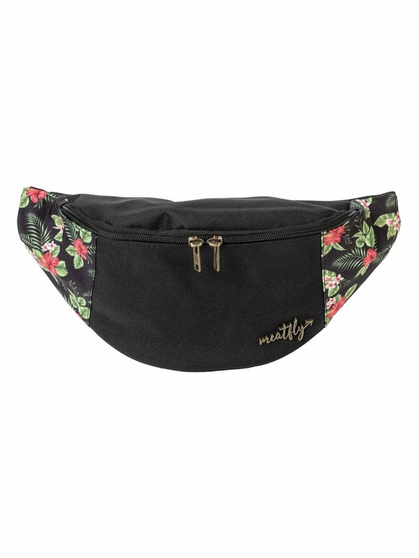 Meatfly Meatfly torbica oko struka Taya Tropical Black | Crna | Zapremina 2,5 L