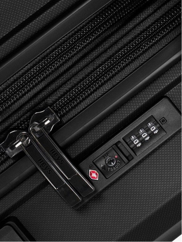 Heys Set od tri putna kofera u crnoj boji Heys Airlite S,M,L Black