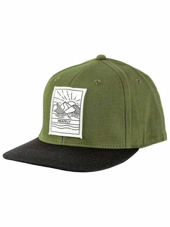 Meatfly Meatfly šilterica Tyler Snapback Sunny Olive / Black | Crna | Veličina