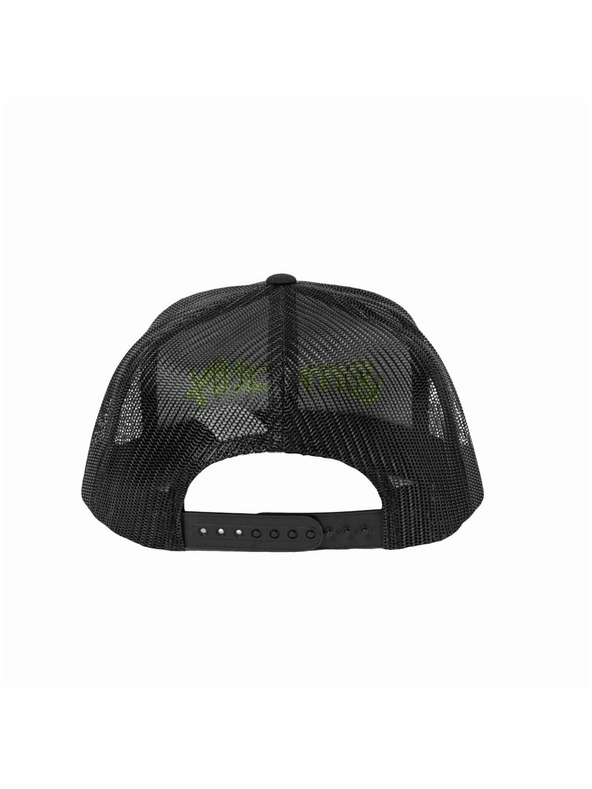 Meatfly Meatfly šilterica Mateo Trucker Snapback Lime / Black | Crna | Veličina
