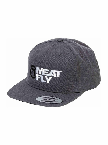 Meatfly Meatfly šilterica Ness Snapback Dark Grey | Siva | Veličina