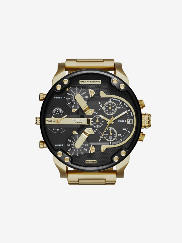 Diesel Zlatni muški sat Diesel Mr. Daddy 2.0