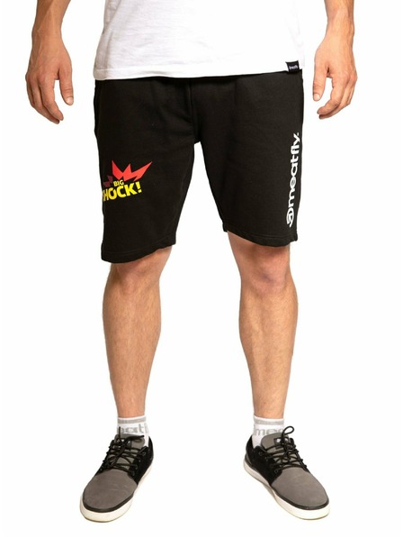 Meatfly Meatfly muške trenirke kratke Big Shock Black | Crna | Veličina
