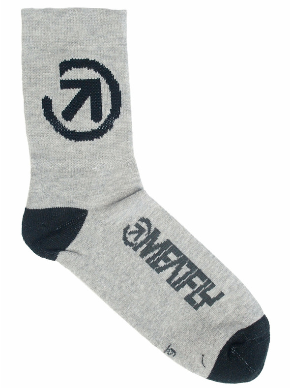 Meatfly Meatfly čarape Long Grey Bike | Siva | Veličina