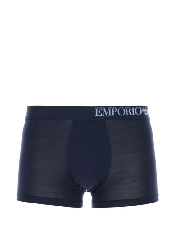 Emporio Armani Muške bokserice 2 Pack Emporio Armani Marine/Marine