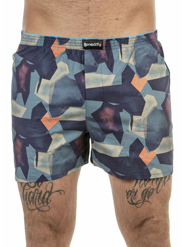 Meatfly Meatfly muške trenirke Agostino Shade poklon paket | Plava | Veličina