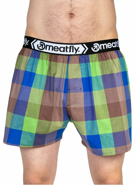 Meatfly Meatfly muške bokserice Gigi Orange / Brown | Narančasta | Veličina