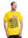 Meatfly Meatfly muška majica Big Shock Shattered Yellow | Žuta | Veličina