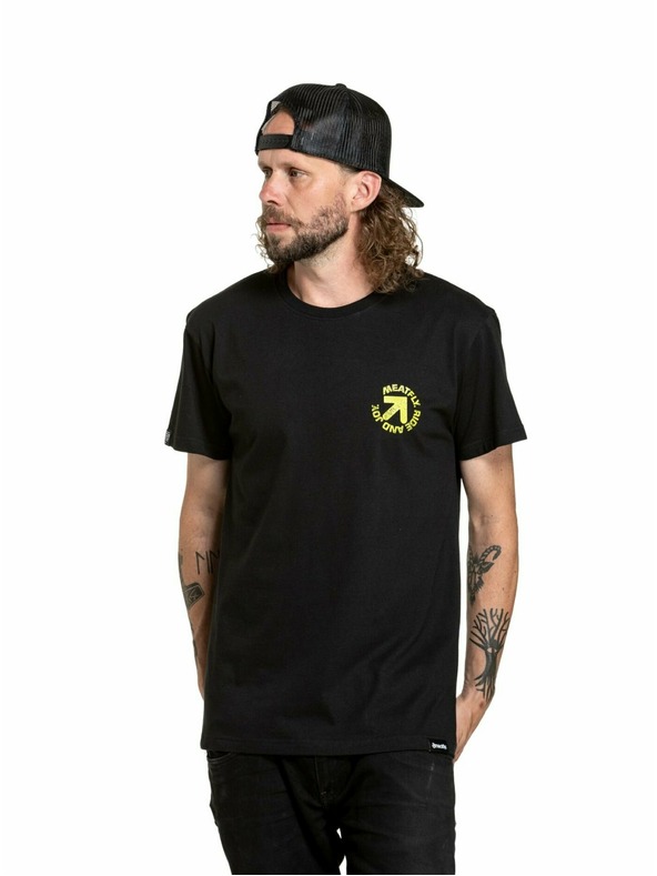 Meatfly Meatfly muška majica Arrow Black | Crna | Veličina