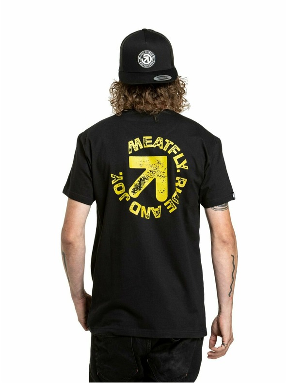 Meatfly Meatfly muška majica Arrow Black | Crna | Veličina