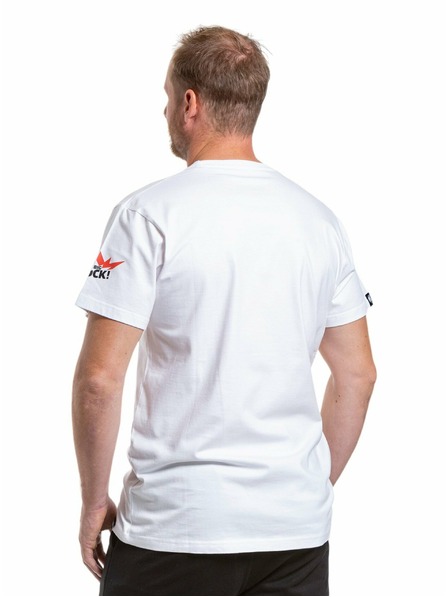 Meatfly Meatfly muška majica Big Shock Gameon Bijela | Bijela | Veličina