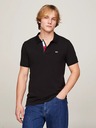 Tommy Jeans Muška crna polo majica Tommy Jeans Pure Organic Slim Fit Polo BDS Crna