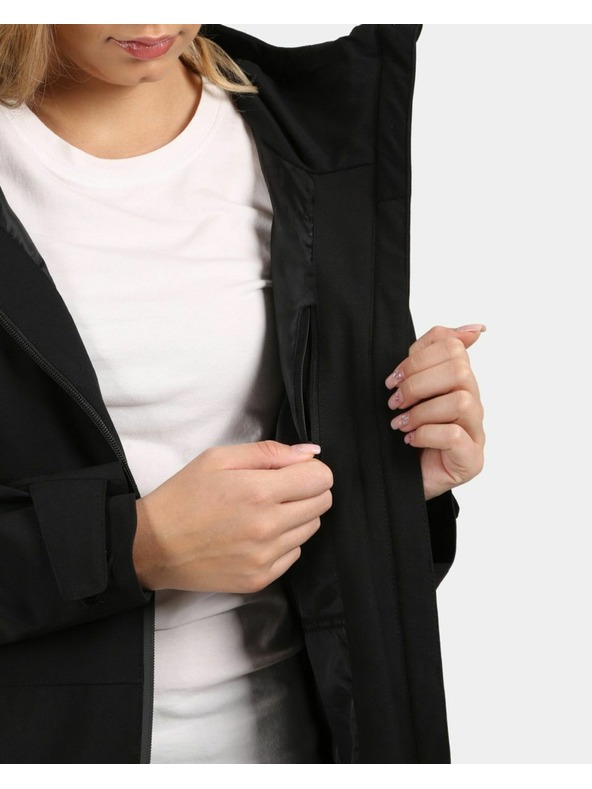 Kilpi Ženski outdoor kaput Kilpi AYRA Crna