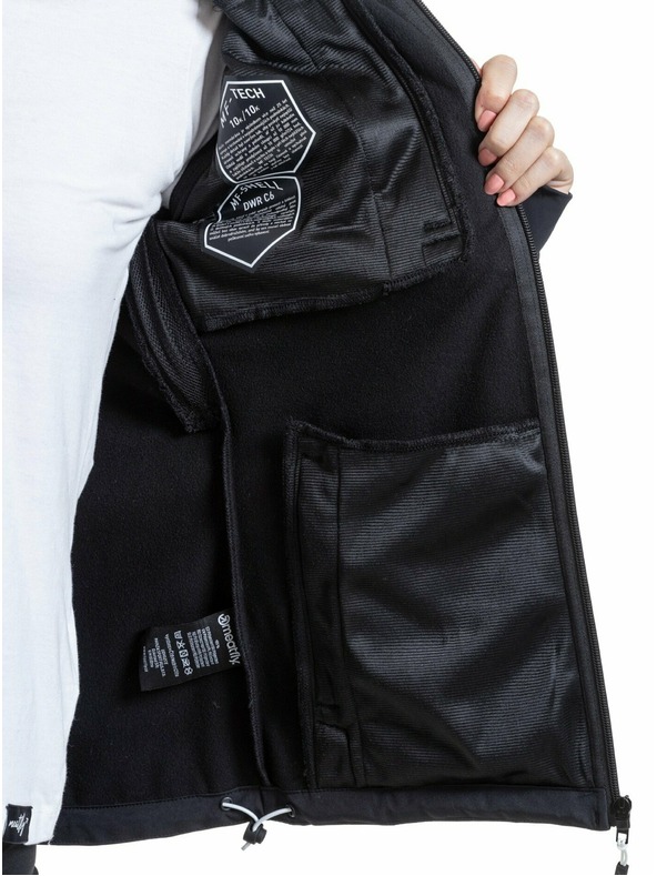 Meatfly Meatfly ženska softshell jakna Zaja Magnolia | Crna | Veličina