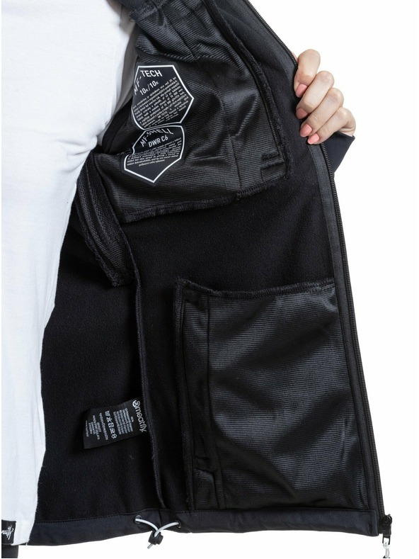 Meatfly Meatfly ženska softshell jakna Zaja Dots Crna | Crna | Veličina