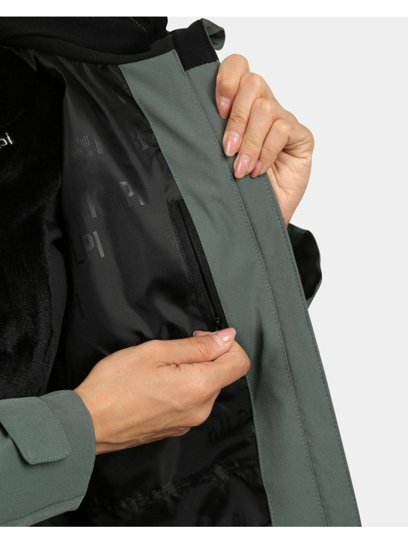 Kilpi Ženski outdoor kaput Kilpi Khaki
