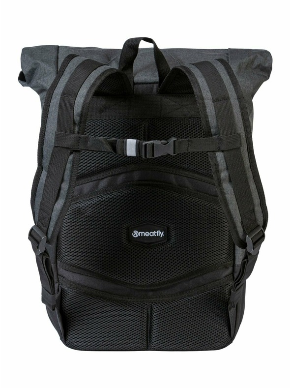 Meatfly Meatfly ruksak Holler Charcoal 28 L | Siva | Volumen 28 L