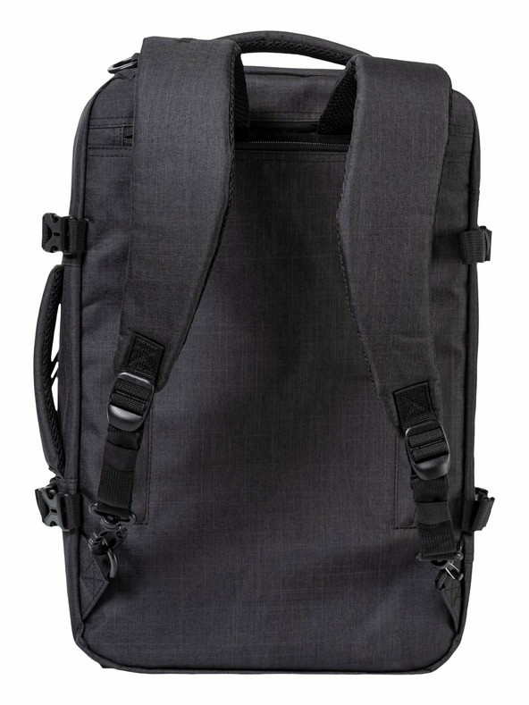 Meatfly Meatfly ruksak Riley Charcoal Heather 28 L | Siva | Volumen 28 L