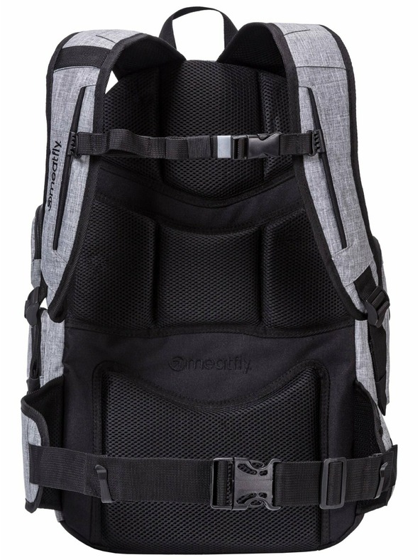 Meatfly Meatfly ruksak Wanderer - Heather Grey | Siva | Volumen 28 L