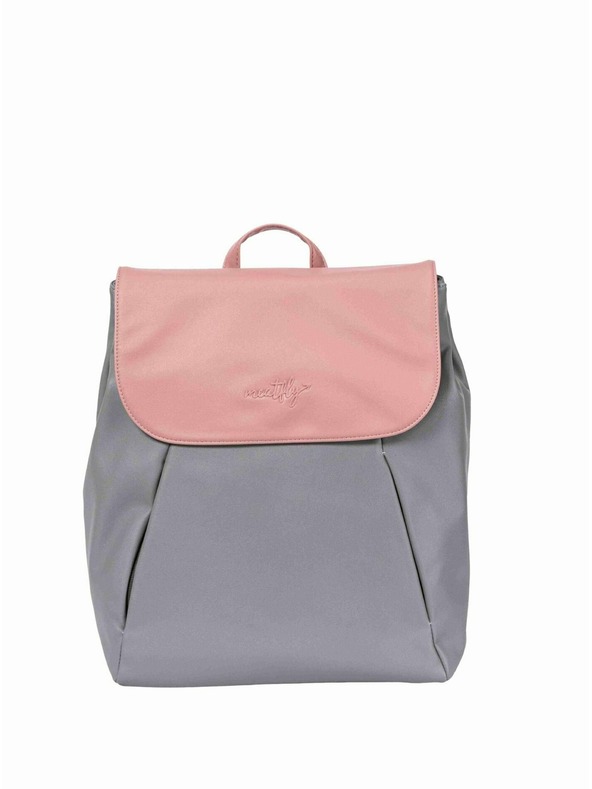 Meatfly Meatfly ruksak Triumph Dusty Rose / Light Grey | Siva | Volumen 16 L