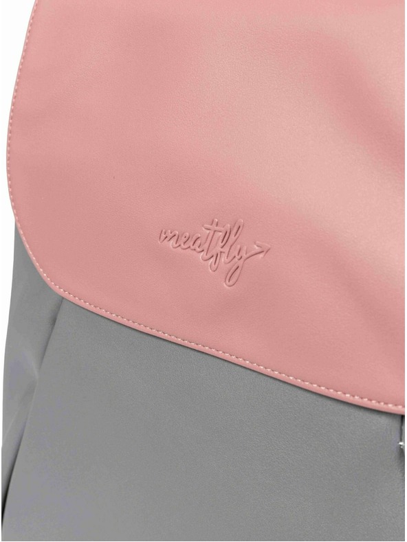 Meatfly Meatfly ruksak Triumph Dusty Rose / Light Grey | Siva | Volumen 16 L