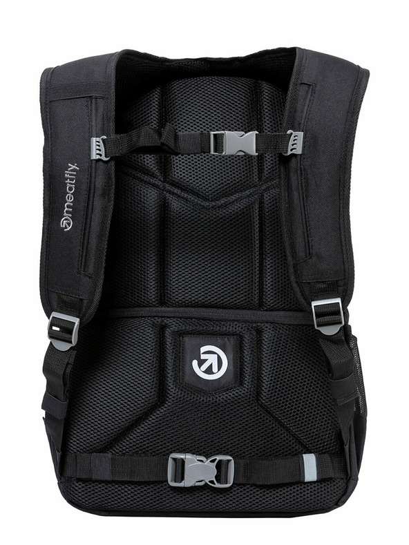 Meatfly Meatfly ruksak Exile Black 24 L + PERNICA BESPLATNO | Crna | Volumen 24 L