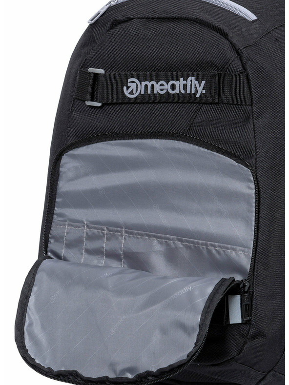 Meatfly Meatfly ruksak Exile Black 24 L + PERNICA BESPLATNO | Crna | Volumen 24 L