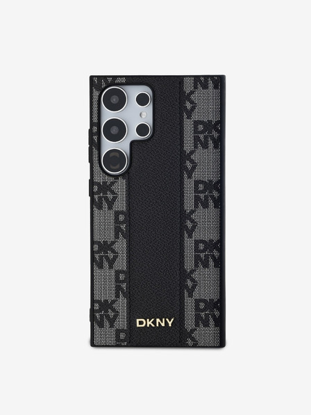 DKNY DKNY PU Kožni Kariran Uzorak Magsafe Stražnji Poklopac za Samsung Galaxy S24 Ultra Black