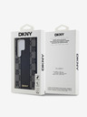DKNY DKNY PU Kožni Kariran Uzorak Magsafe Stražnji Poklopac za Samsung Galaxy S24 Ultra Black