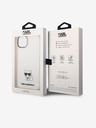 Karl Lagerfeld Karl Lagerfeld Choupette Logo Stražnji Poklopac za iPhone 14 Plus Transparent