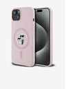 Karl Lagerfeld Stražnji Poklopac za iPhone 14 Karl Lagerfeld Liquid Silicone Karl and Choupette Magsafe