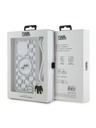 Karl Lagerfeld Karl Lagerfeld IML Monogram Crossbody K&CH Heads MagSafe Stražnji Poklopac za iPhone 15 Pro Max Transparent