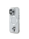 Karl Lagerfeld Karl Lagerfeld IML Karl and Choupette MagSafe Stražnji Poklopac za iPhone 16 Pro Max Transparent