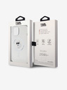 Karl Lagerfeld Karl Lagerfeld IML Choupette MagSafe Stražnji poklopac za iPhone 15 Transparent