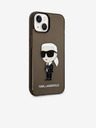 Karl Lagerfeld Karl Lagerfeld IML Ikonski NFT Stražnji poklopac za iPhone 14 Plus Black