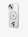 Karl Lagerfeld Karl Lagerfeld IML Karl and Choupette NFT MagSafe Stražnji poklopac za iPhone 13 Transparent