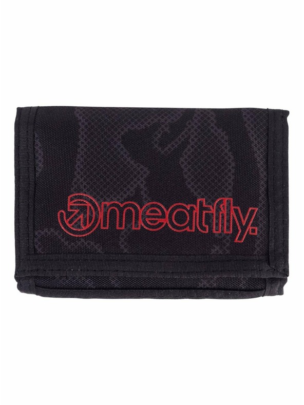 Meatfly Meatfly novčanik Huey Morph Black | Crna | Veličina