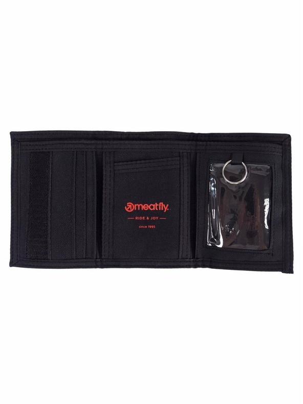 Meatfly Meatfly novčanik Huey Morph Black | Crna | Veličina