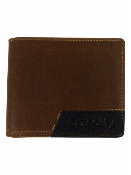 Meatfly Meatfly kožni novčanik Zac Premium Brown | Smeđa | Veličina
