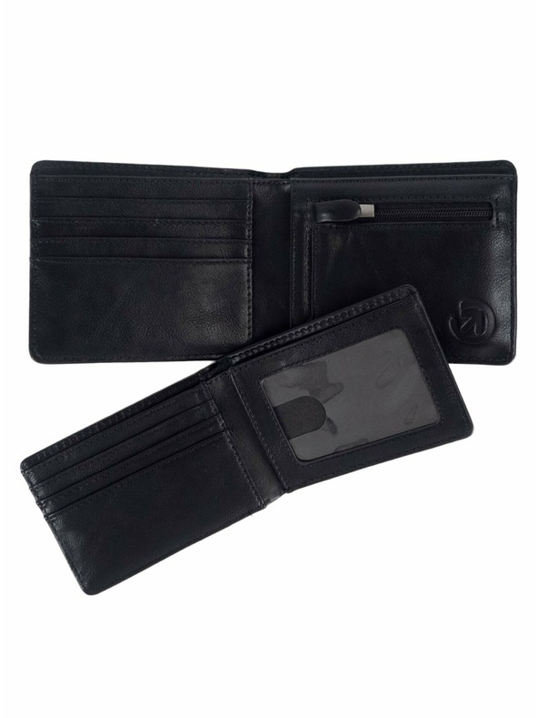 Meatfly Meatfly novčanik Darin Black | Crna | Veličina