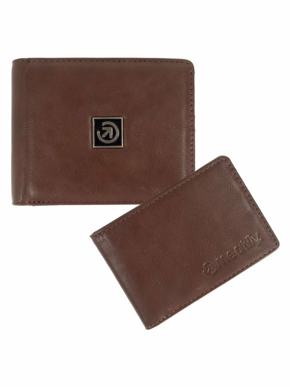 Meatfly Meatfly novčanik Darin Brown | Smeđa | Veličina